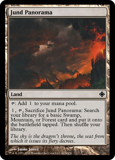 Jund Panorama from Magic Online Theme Decks
