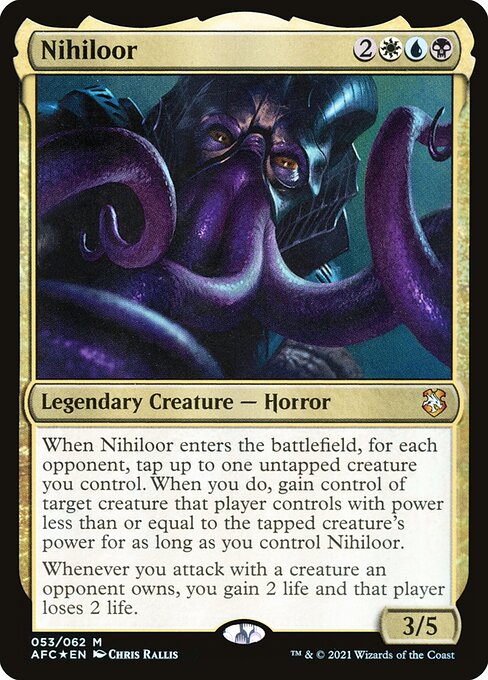 Nihiloor from Forgotten Realms Commander
