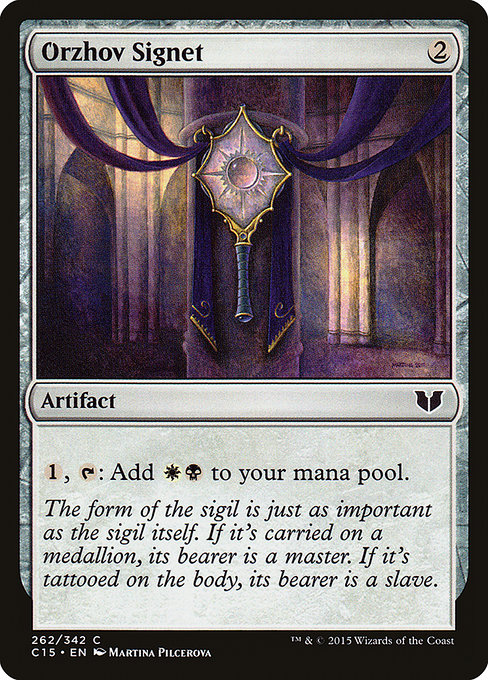 Orzhov Signet from Commander 2015