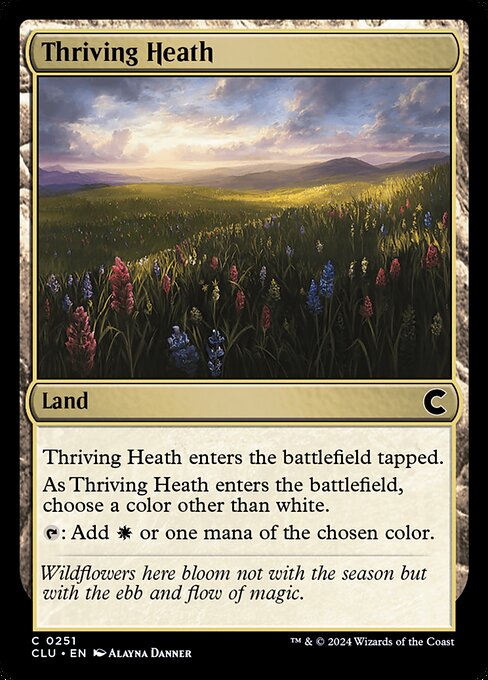 Thriving Heath from Ravnica: Clue Edition