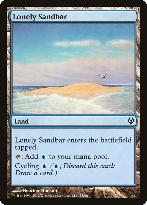 Lonely Sandbar from Duel Decks: Izzet vs. Golgari
