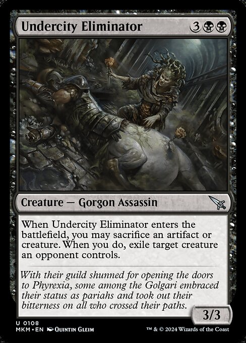 Undercity Eliminator highlighted card art