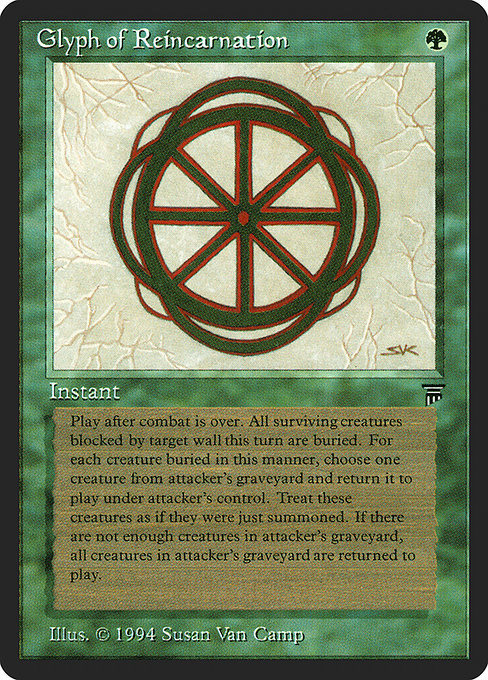 Glyph of Reincarnation highlighted card art