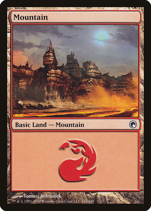 Mountain from Scars of Mirrodin