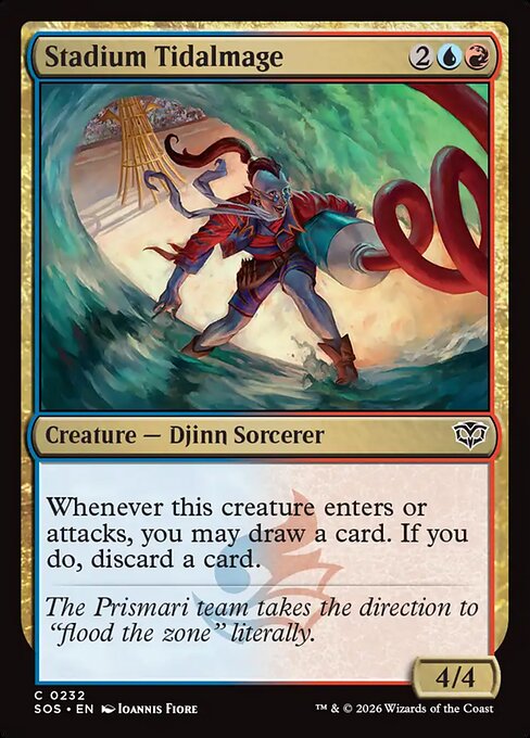 Stadium Tidalmage from Secrets of Strixhaven