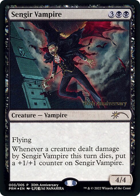 Sengir Vampire from 30th Anniversary History Promos