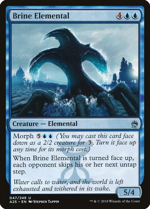 Brine Elemental from Masters 25