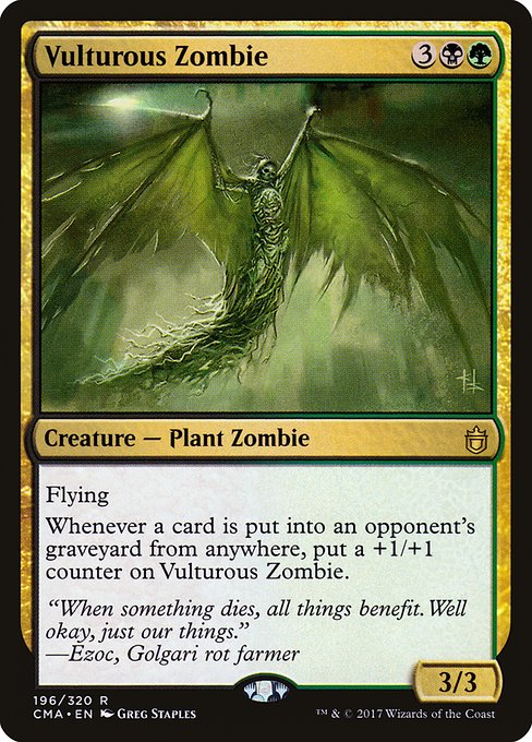 Vulturous Zombie from Commander Anthology