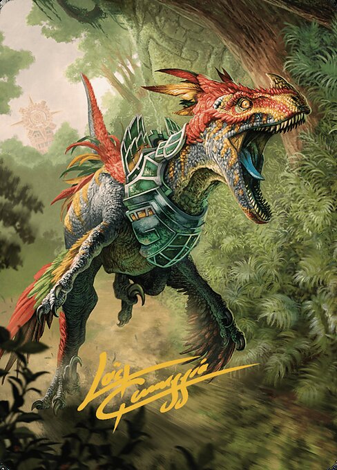 Dinosaur // Dinosaur from The Lost Caverns of Ixalan Art Series