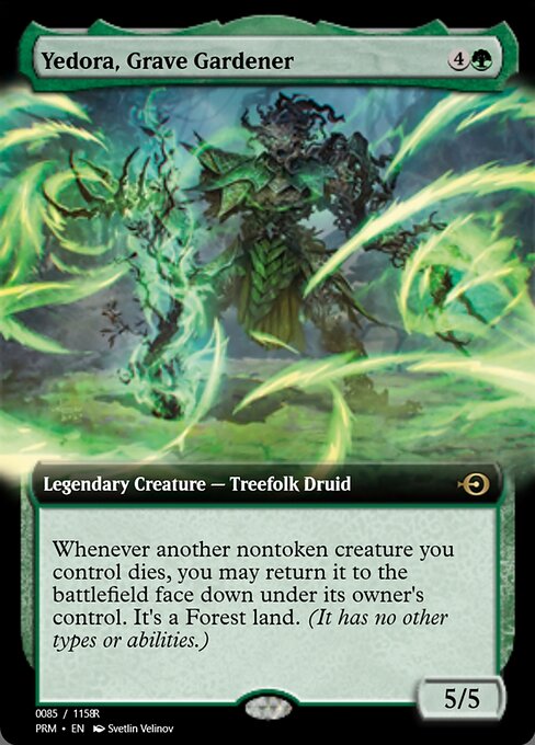Yedora, Grave Gardener from Magic Online Promos