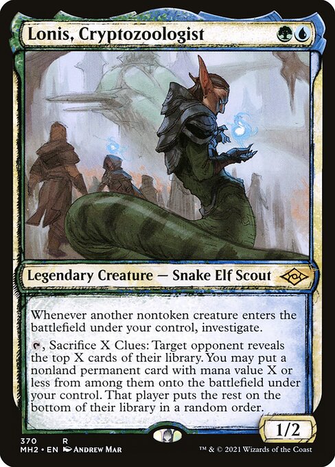Lonis, Cryptozoologist from Modern Horizons 2