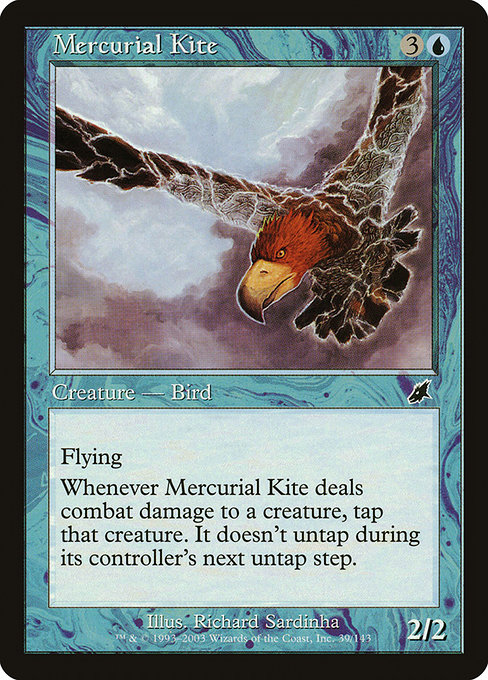 Mercurial Kite highlighted card art