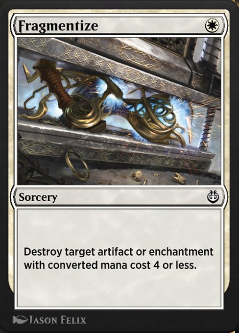 Fragmentize highlighted card art