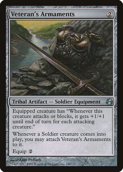 Veteran's Armaments highlighted card art