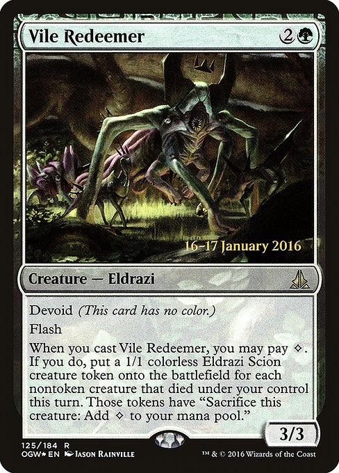 Vile Redeemer from Oath of the Gatewatch Promos
