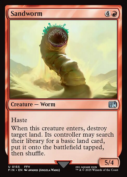 Sandworm highlighted card art