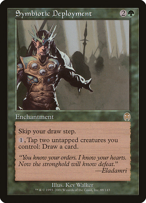 Symbiotic Deployment highlighted card art