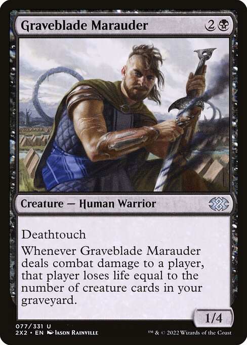 Graveblade Marauder from Double Masters 2022