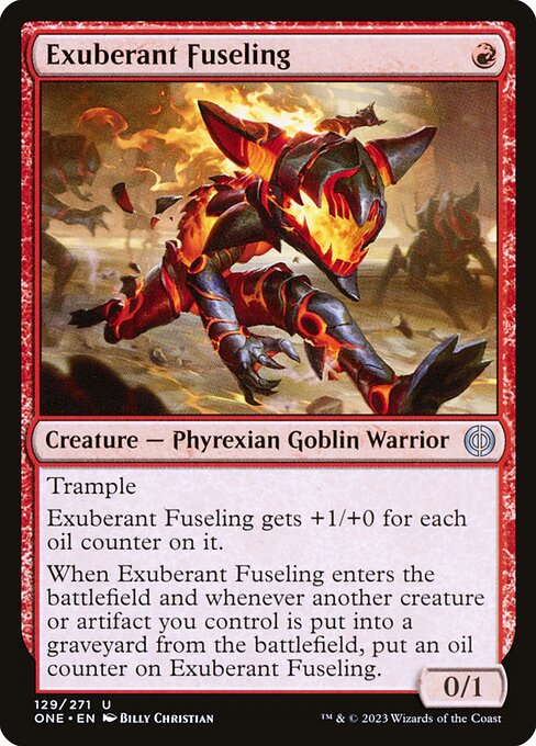 Exuberant Fuseling from Phyrexia: All Will Be One