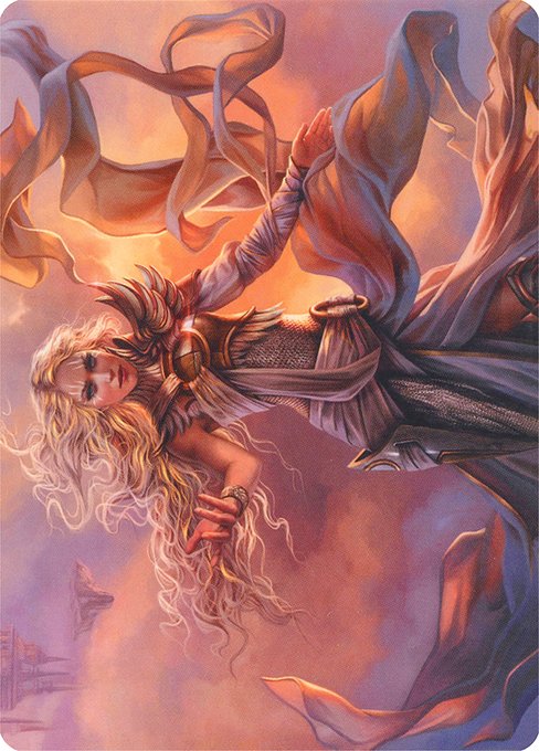 Serra the Benevolent // Serra the Benevolent highlighted card art