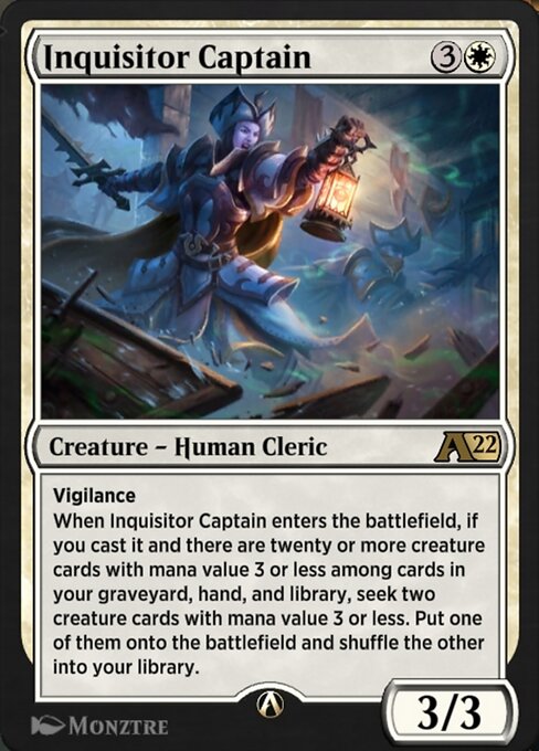 Inquisitor Captain highlighted card art