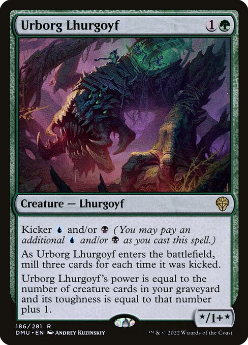 Urborg Lhurgoyf from Dominaria United