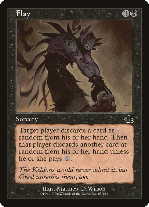 Flay highlighted card art