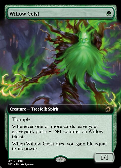 Willow Geist highlighted card art
