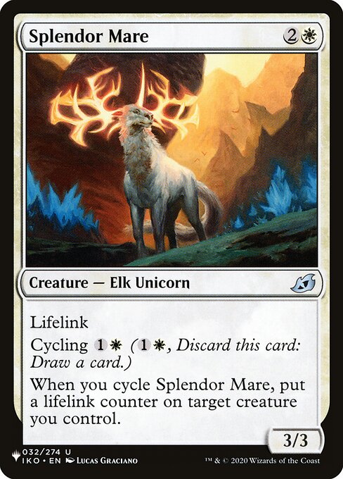 Splendor Mare highlighted card art