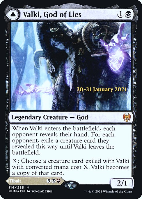 Valki, God of Lies // Tibalt, Cosmic Impostor from Kaldheim Promos