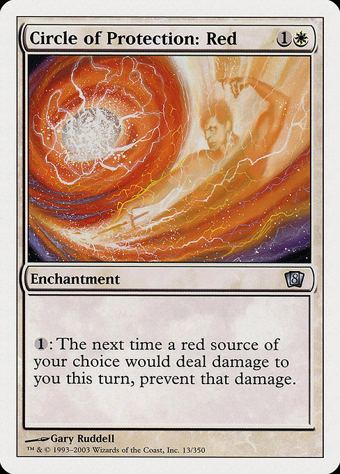 Circle of Protection: Red from Eighth Edition