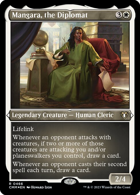 Mangara, the Diplomat from Commander Masters