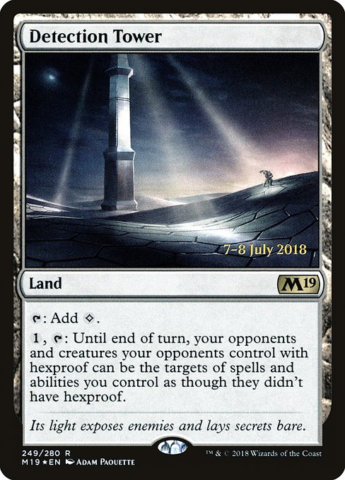 Detection Tower from Core Set 2019 Promos