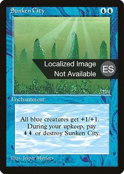 Sunken City from Fourth Edition Foreign Black Border