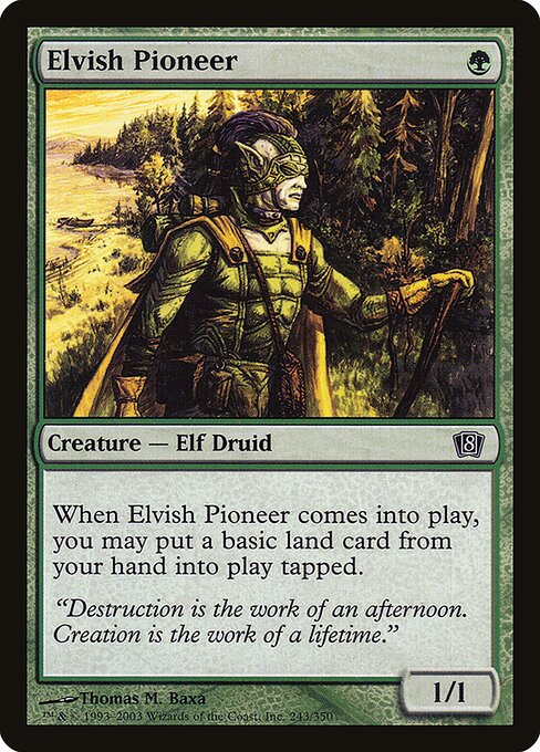 Elvish Pioneer from Eighth Edition