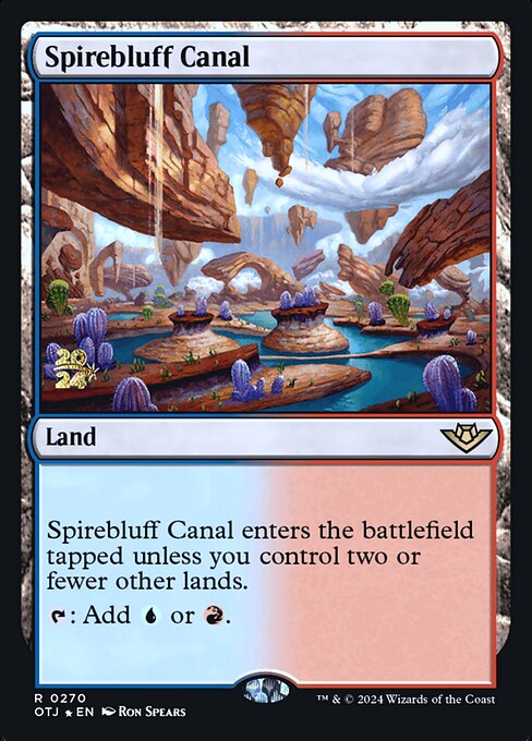 Spirebluff Canal from Outlaws of Thunder Junction Promos