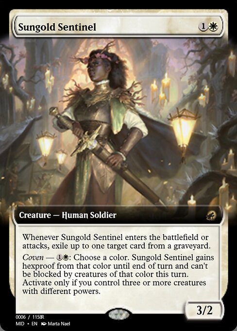 Sungold Sentinel highlighted card art