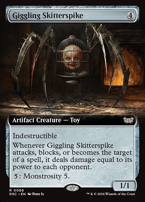 Giggling Skitterspike highlighted card art