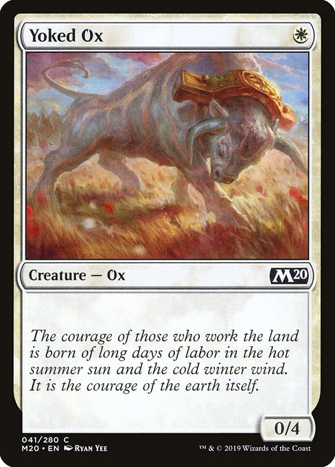 Yoked Ox highlighted card art