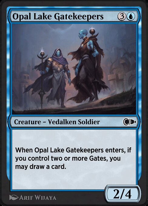 Opal Lake Gatekeepers highlighted card art