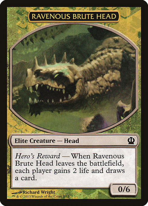 Ravenous Brute Head highlighted card art