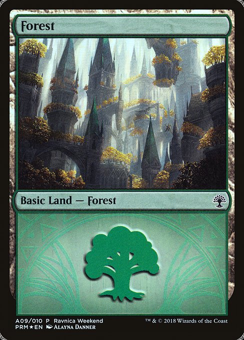 Forest from GRN Ravnica Weekend