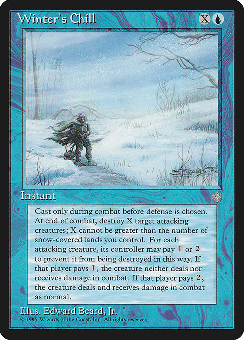 Winter's Chill highlighted card art