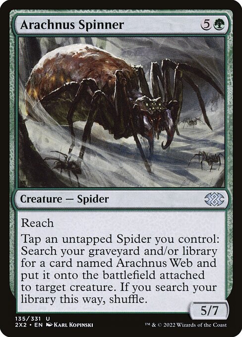 Arachnus Spinner highlighted card art