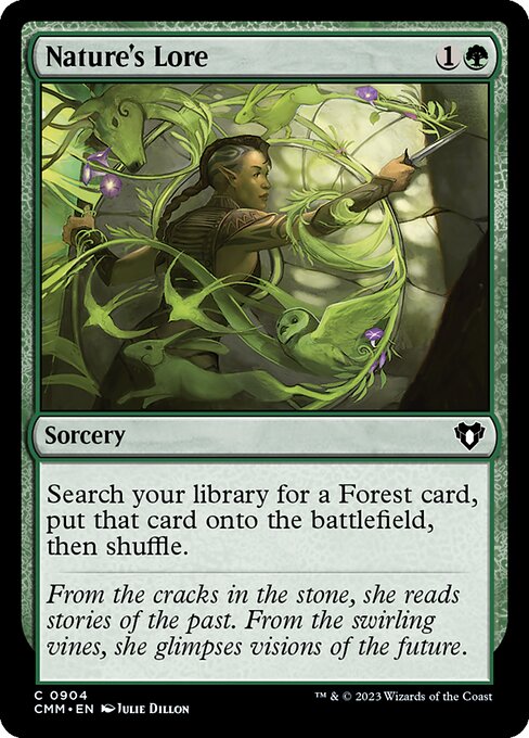 Nature's Lore from Commander Masters