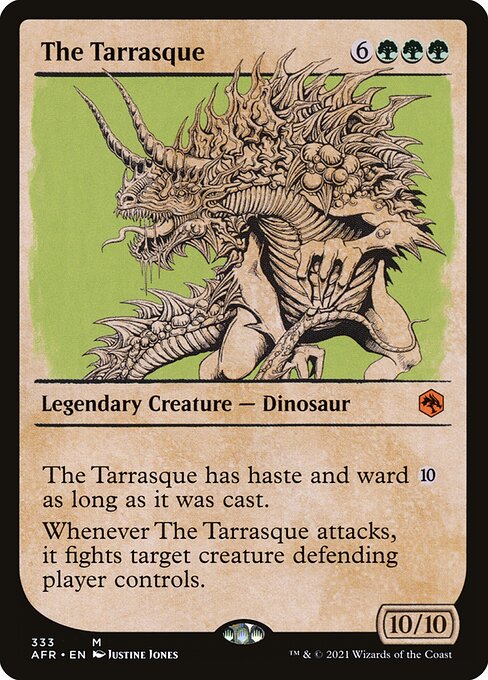 The Tarrasque from Adventures in the Forgotten Realms