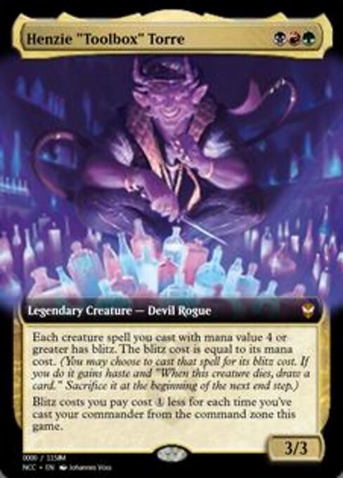 Henzie "Toolbox" Torre highlighted card art