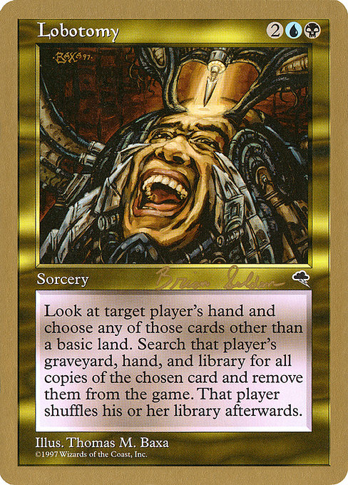 Lobotomy from World Championship Decks 1998