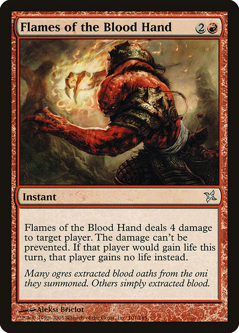 Flames of the Blood Hand from Betrayers of Kamigawa