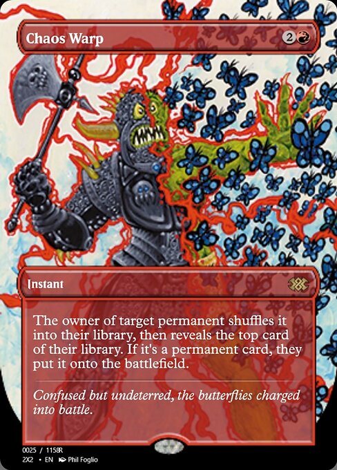 Chaos Warp from Magic Online Promos